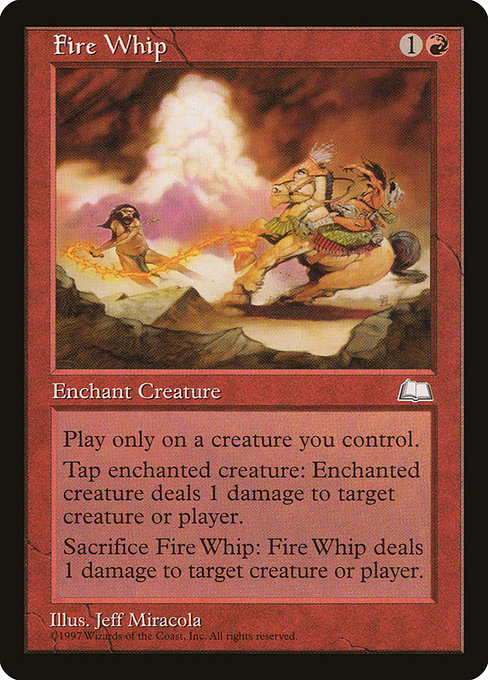 Fire Whip (100) [Weatherlight]