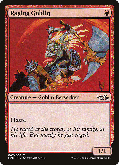 Raging Goblin (47) [Duel Decks Anthology: Elves vs. Goblins]