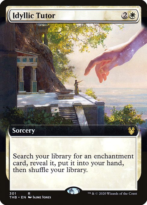 Idyllic Tutor (301) [Theros Beyond Death] [Extended Art]