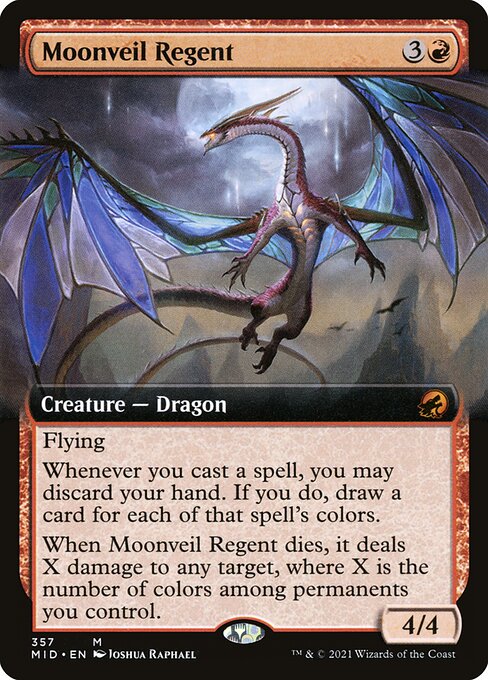 Moonveil Regent (357) [Innistrad: Midnight Hunt] [Extended Art]