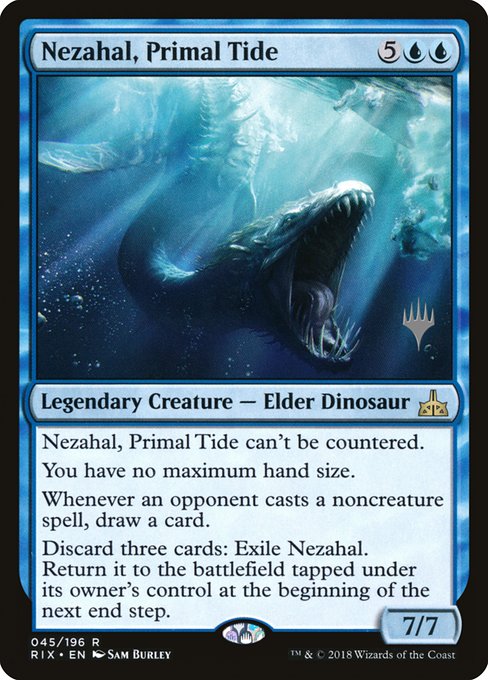 Nezahal, Primal Tide (45p) [Rivals of Ixalan Promos]