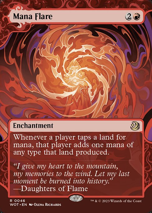 Mana Flare (46) [Wilds of Eldraine: Enchanting Tales] [Showcase, Borderless]