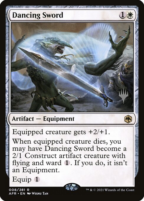 Dancing Sword (8p) [Adventures in the Forgotten Realms Promos]