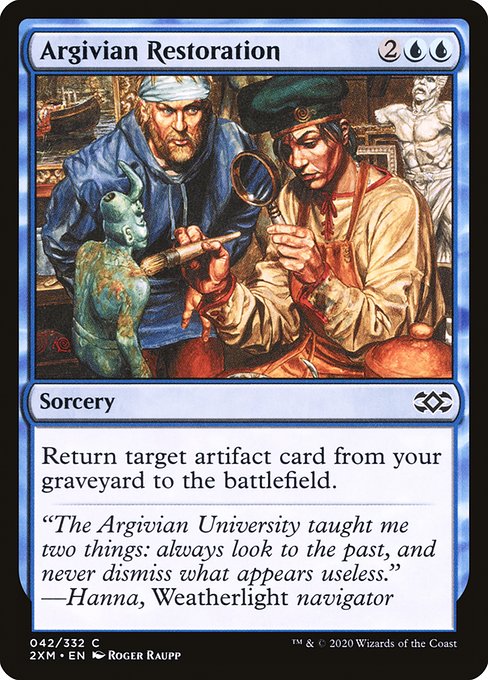 Argivian Restoration (42) [Double Masters]