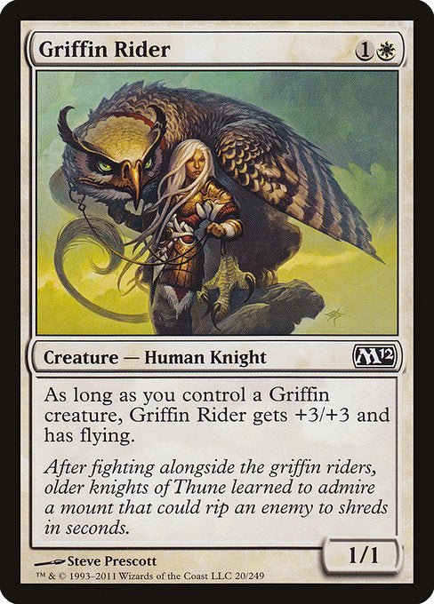 Griffin Rider (20) [Magic 2012]