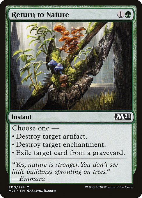 Return to Nature (200) [Core Set 2021]