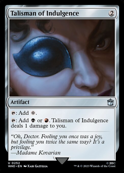Talisman of Indulgence (252) [Doctor Who]