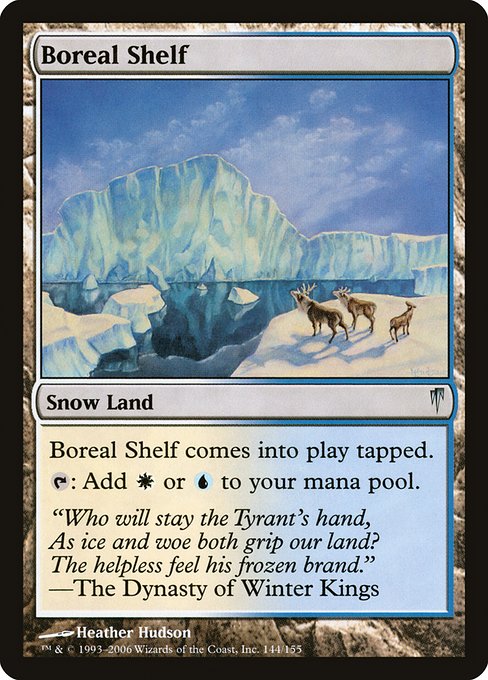 Boreal Shelf (144) [Coldsnap]
