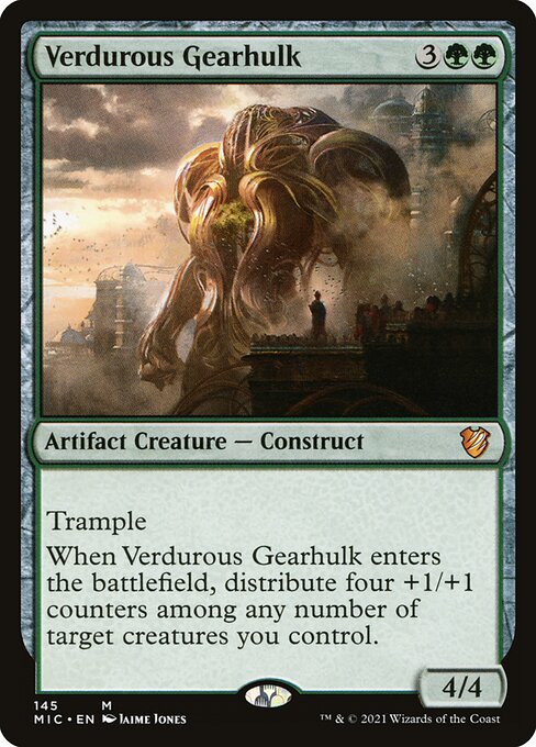Verdurous Gearhulk (145) [Midnight Hunt Commander]