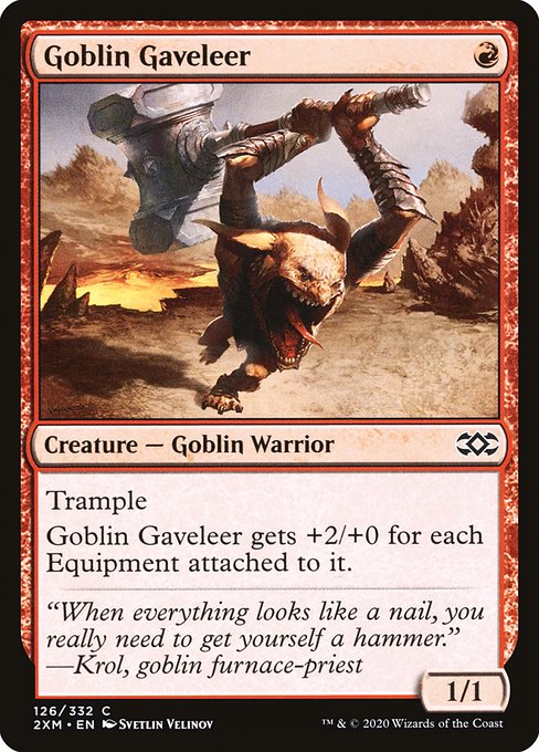 Goblin Gaveleer (126) [Double Masters]