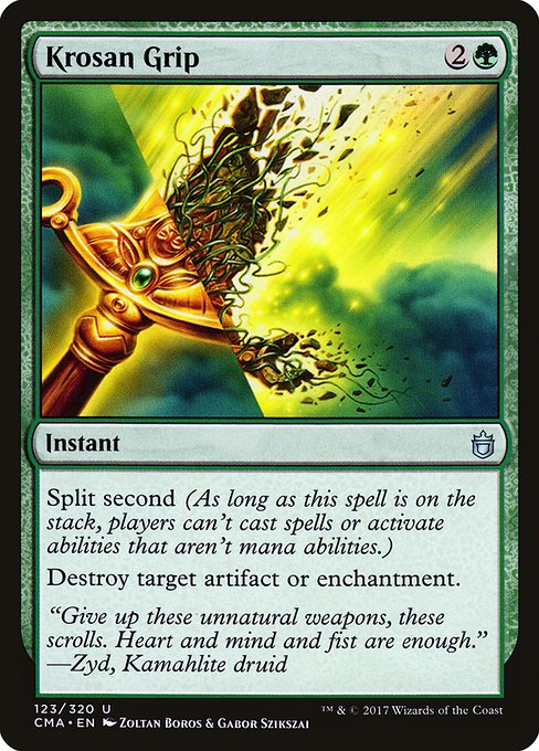 Krosan Grip (123) [Commander Anthology]
