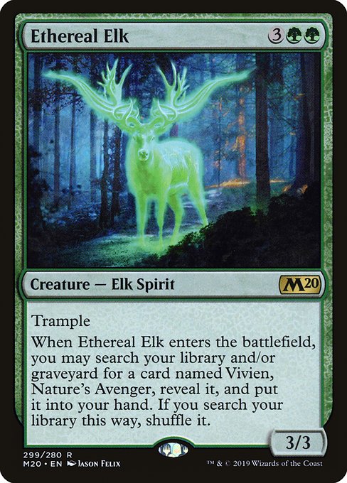 Ethereal Elk (299) [Core Set 2020]