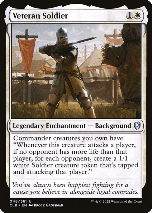 Veteran Soldier (48) [Commander Legends: Battle for Baldur's Gate]