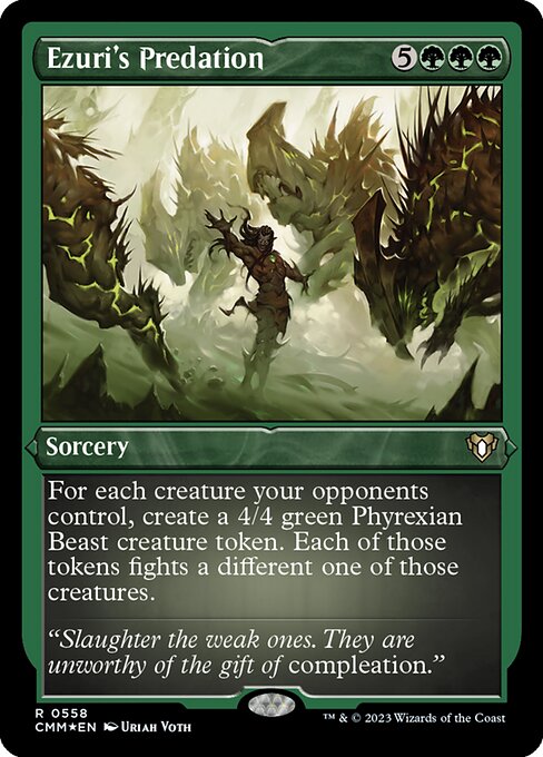 Ezuri's Predation (558) [Commander Masters]
