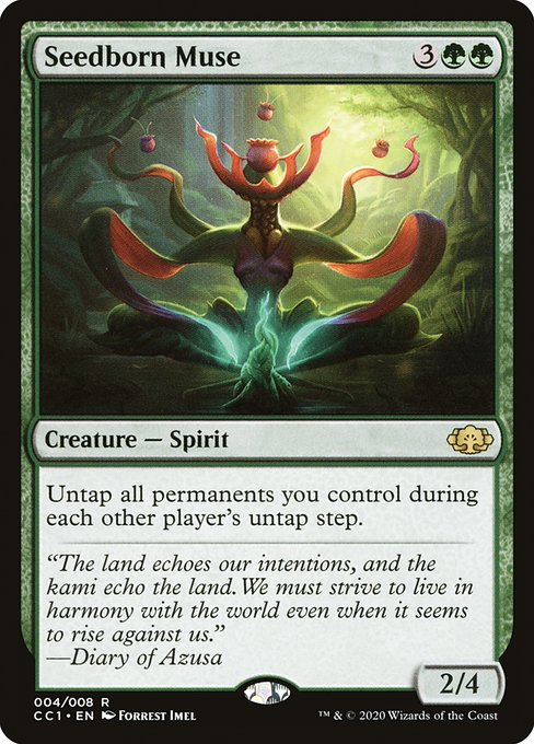 Seedborn Muse (4) [Commander Collection: Green]