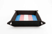 Fanroll Transgender Pride Fold Up Dice Tray image 0