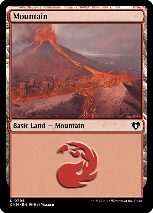 Mountain (796) [Commander Masters]
