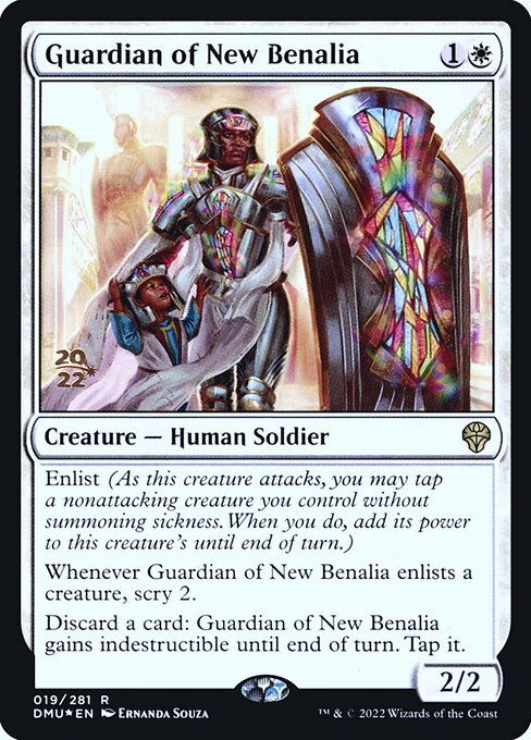 Guardian of New Benalia (19s) [Dominaria United Promos]