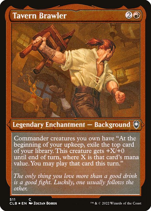 Tavern Brawler (511) [Commander Legends: Battle for Baldur's Gate]