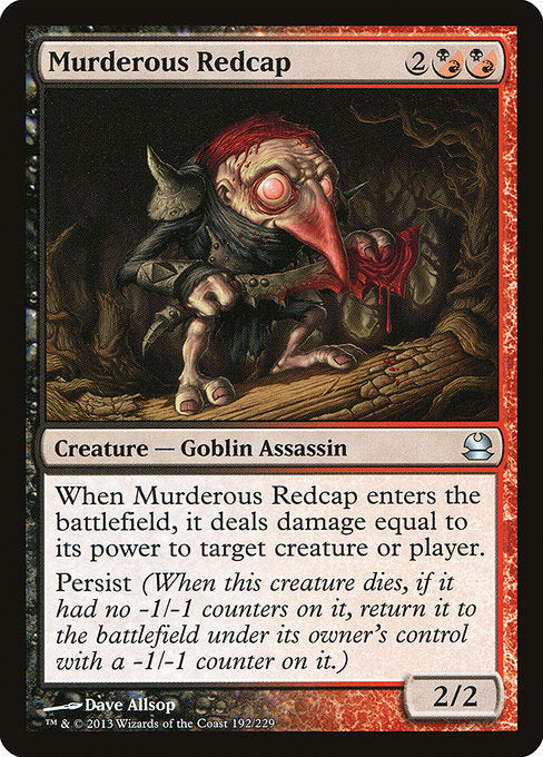 Murderous Redcap (192) [Modern Masters]
