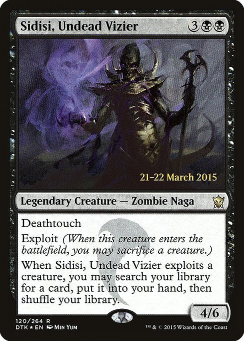 Sidisi, Undead Vizier (120s) [Dragons of Tarkir Promos]