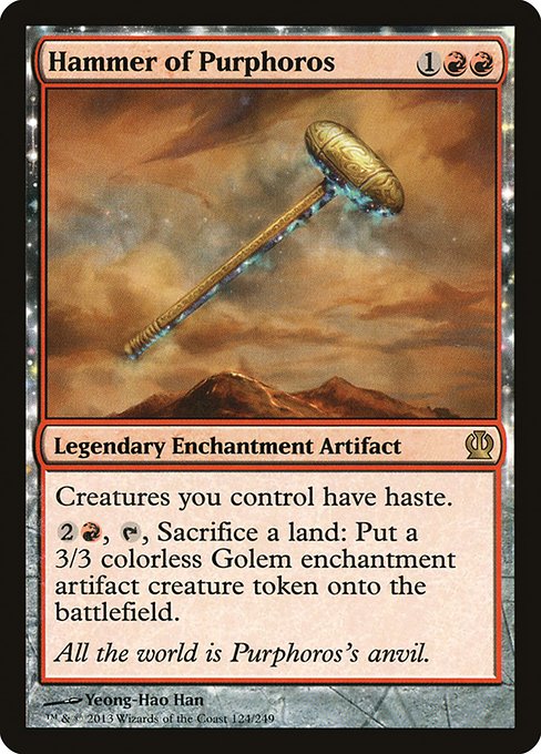 Hammer of Purphoros (124) [Theros]