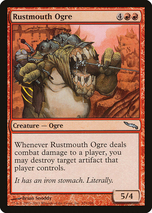 Rustmouth Ogre (103) [Mirrodin]