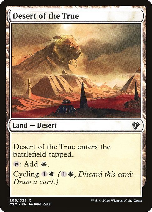 Desert of the True (268) [Commander 2020]