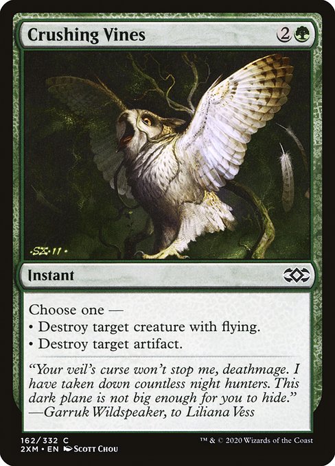 Crushing Vines (162) [Double Masters]
