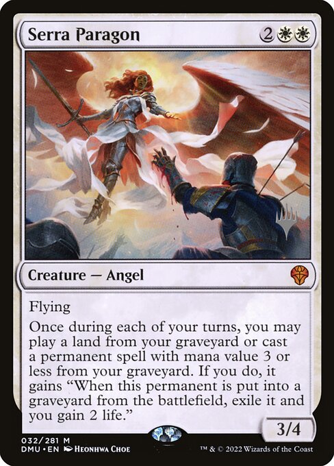 Serra Paragon (32p) [Dominaria United Promos]