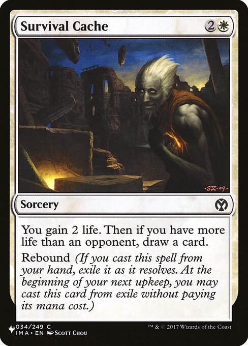 Survival Cache (IMA-34) [The List]