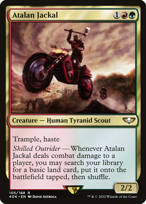 Atalan Jackal (105) [Warhammer 40,000 Commander]