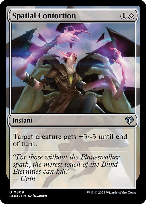 Spatial Contortion (809) [Commander Masters]