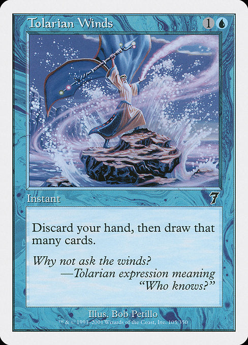 Tolarian Winds (105) [Seventh Edition]