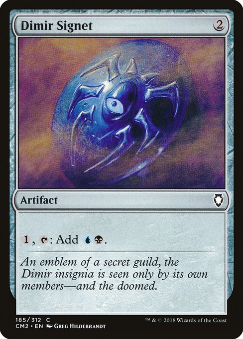 Dimir Signet (185) [Commander Anthology Volume II]