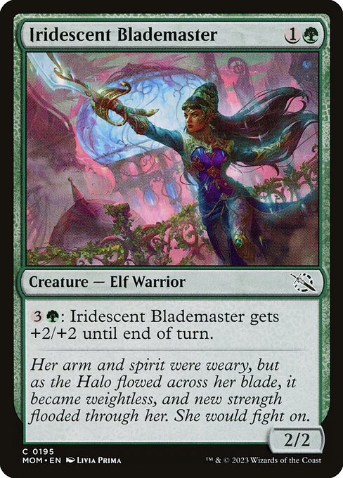 Iridescent Blademaster (195) [March of the Machine]
