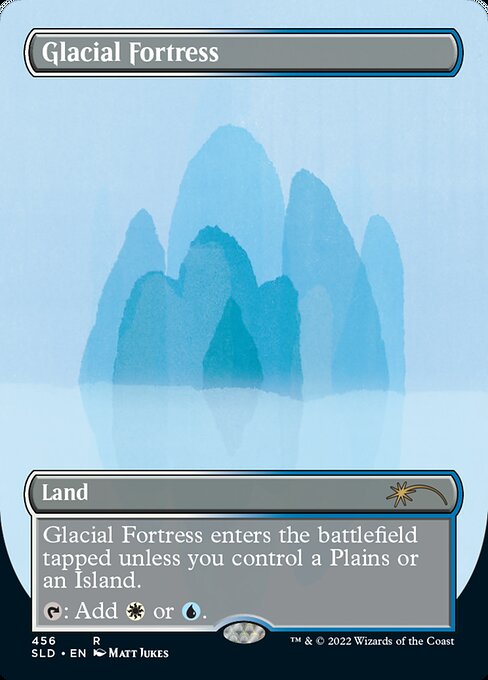 Glacial Fortress (456) [Secret Lair Drop] [Borderless]