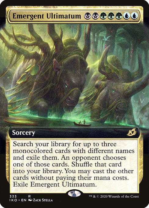 Emergent Ultimatum (333) [Ikoria: Lair of Behemoths] [Extended Art]