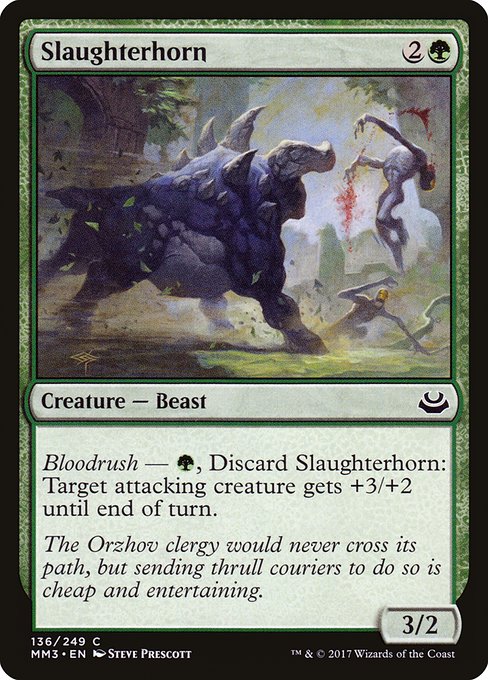Slaughterhorn (136) [Modern Masters 2017]