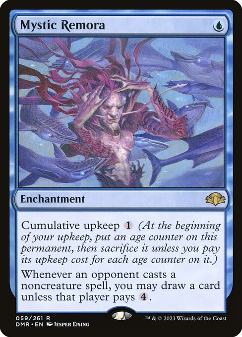 Mystic Remora (59) [Dominaria Remastered]