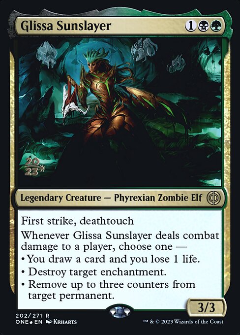 Glissa Sunslayer (202s) [Phyrexia: All Will Be One Promos]