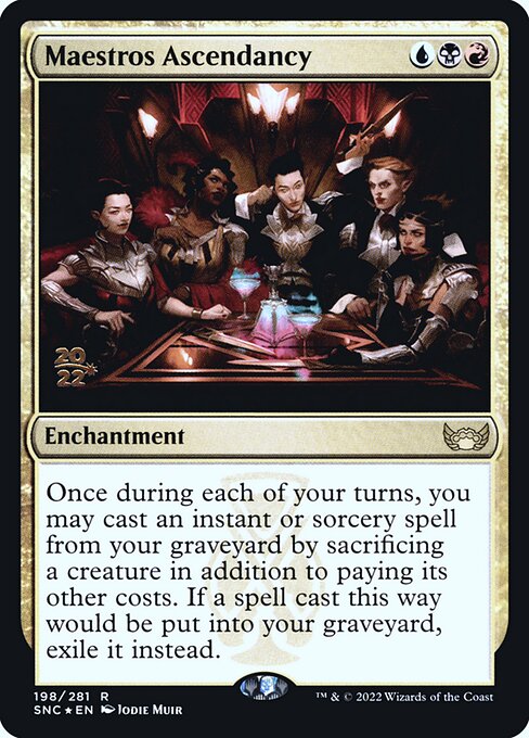 Maestros Ascendancy (198s) [Streets of New Capenna Promos]