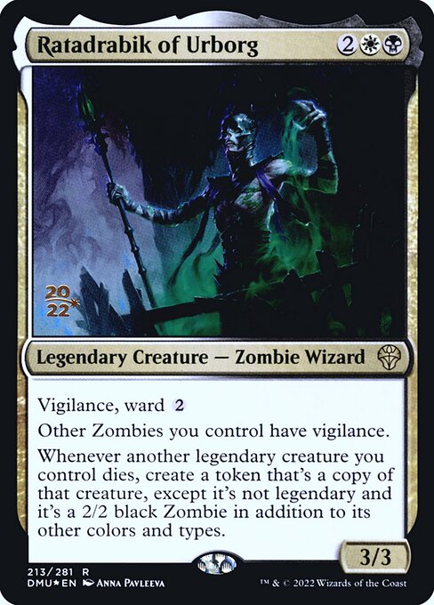 Ratadrabik of Urborg (213s) [Dominaria United Promos]