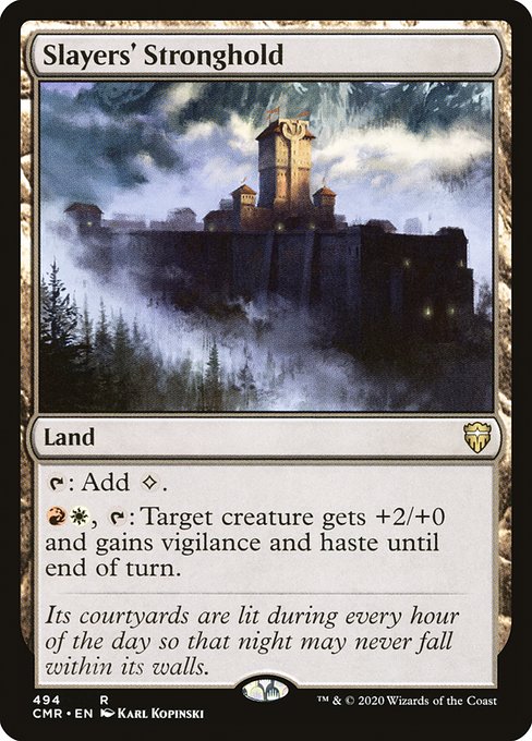 Slayers' Stronghold (494) [Commander Legends]