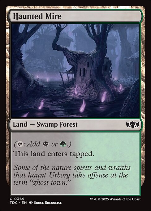 Haunted Mire (369) [Tarkir: Dragonstorm Commander]