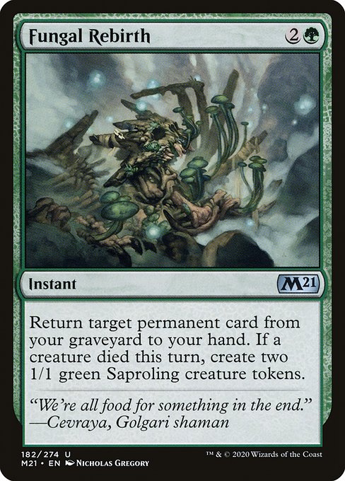 Fungal Rebirth (182) [Core Set 2021]