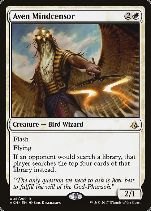 Aven Mindcensor (5) [Amonkhet]