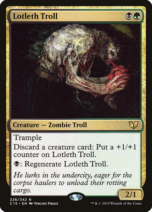 Lotleth Troll (226) [Commander 2015]