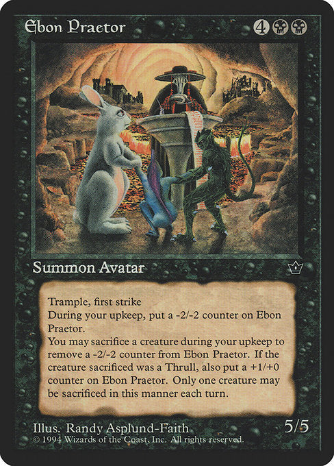 Ebon Praetor (37) [Fallen Empires]