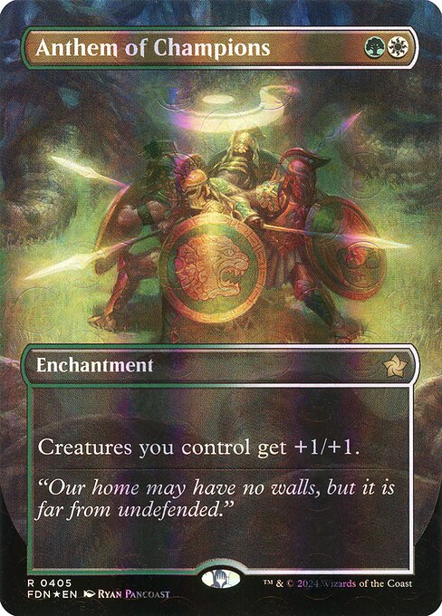 Anthem of Champions (405) [Foundations]